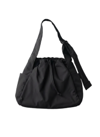Black nylon tote